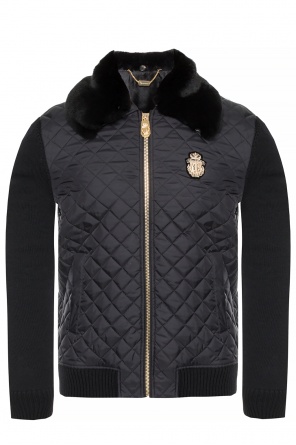 Quilted jacket with logo, zdjęcie 1 Quilted jacket with logo od Billionaire